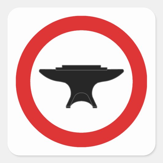 SCA Silva Vulcani Populatiebadge Vierkante Sticker (Voorkant)