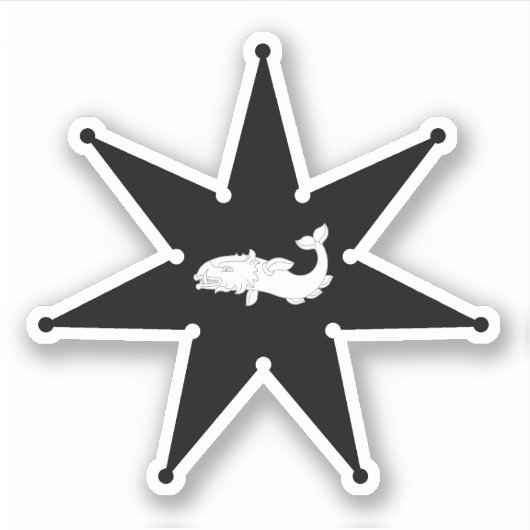 SCA Smoking Rocks Vinyl Sticker (Voorkant)