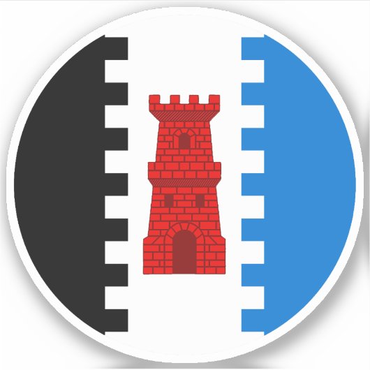 SCA South Downs Vinyl Sticker (Voorkant)