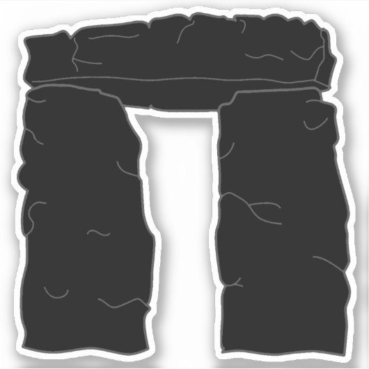 SCA Standing Stones Vinyl Sticker (Voorkant)
