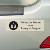 SCA Stargate Bumper Sticker (Op auto)