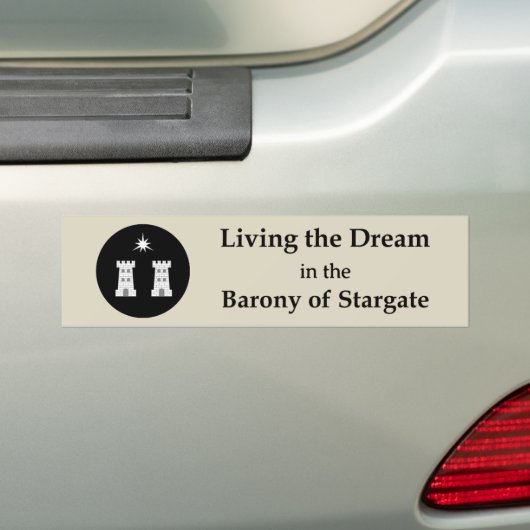 SCA Stargate Bumper Sticker (Op auto)