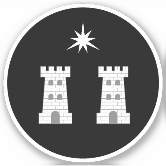 SCA Stargate Vinyl Sticker (Voorkant)