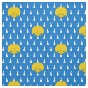 SCA Stormhold Populatie Badge Fabric Stof