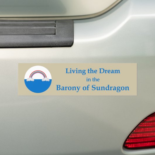 SCA Sundragon bumpersticker (Op auto)