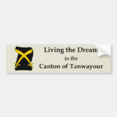 SCA Tanwayour Bumper Sticker (Voorkant)