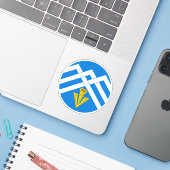 SCA Terra Pomaria Vinyl Sticker (Laptop met iPhone)