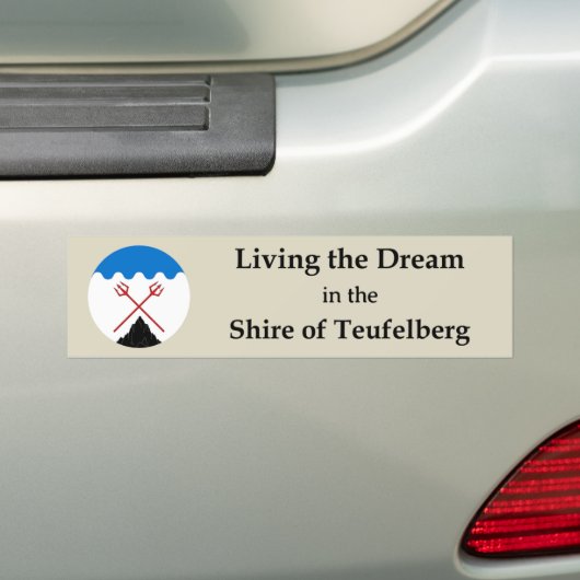 SCA Teufelberg bumpersticker (Op auto)
