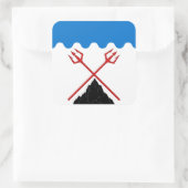 SCA Teufelberg Populace Badge Vierkante Sticker (Tas)