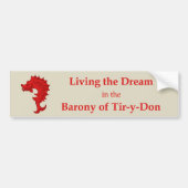 SCA Tir-y-Don bumpersticker (Voorkant)