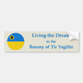 SCA Tir Ysgithr bumpersticker (Voorkant)