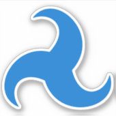 SCA Trimaris Custom-Cut Vinyl Sticker (Voorkant)