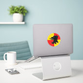 SCA Ursus Bay Vinyl Sticker (Laptop op bureau)