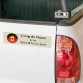 SCA Vallis Aeris bumpersticker (Op Truck)