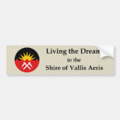 SCA Vallis Aeris bumpersticker (Voorkant)