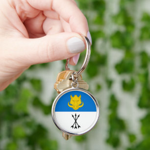 SCA Vest Yorvik Ronde, Kleine (1,44") Sleutelhange Sleutelhanger