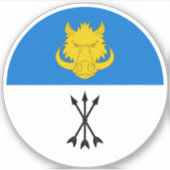 SCA Vest Yorvik Vinyl Sticker (Voorkant)