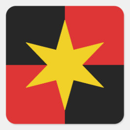 SCA Vindheim Populace Badge Vierkant Sticker