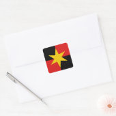 SCA Vindheim Populace Badge Vierkant Sticker (Envelop)