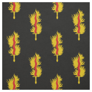 SCA Vlam Populace Badge Stof