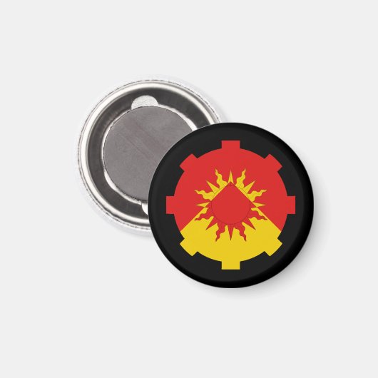 SCA Vulcanfeldt Magneet (Voorkant / Achterkant)