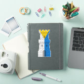 SCA Wastekeep op maat gesneden vinyl Sticker (iPad Cover)
