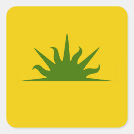 SCA West Kingdom Populace Badge Sticker