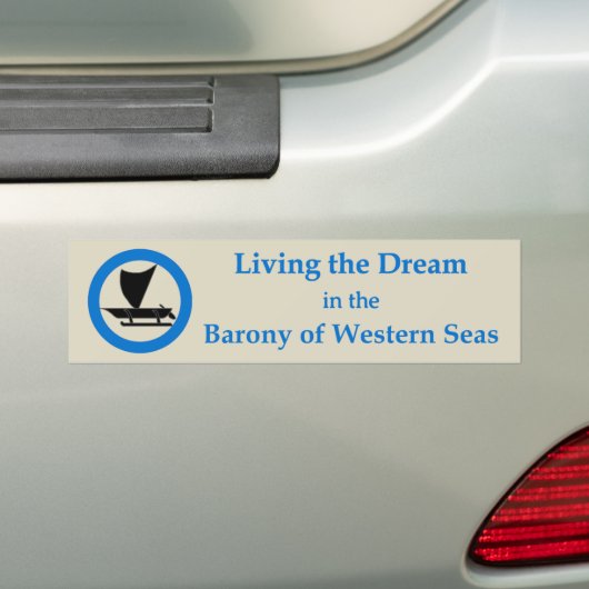 SCA Western Seas Bumper Sticker (Op auto)