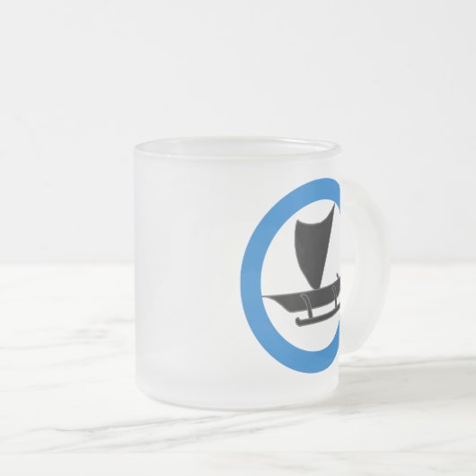 SCA WESTERNE ZEEEN MATGLAS KOFFIEMOK (Voorkant rechts)