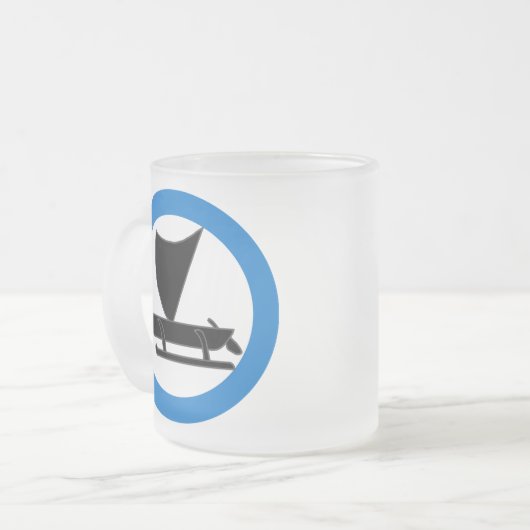 SCA WESTERNE ZEEEN MATGLAS KOFFIEMOK (Voorkant links)