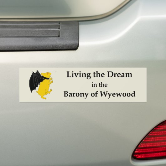 SCA Wyewood bumpersticker (Op auto)