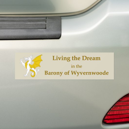 SCA Wyvernwoode bumpersticker (Op auto)