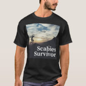 Scabies Survivor T-shirt (Voorkant)