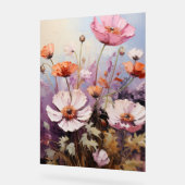 Scabiosa - Impasto Floral Acryl Bord (Hoek)
