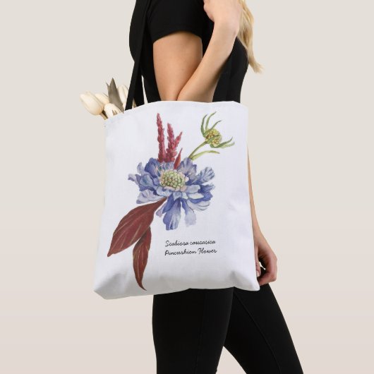 Scabiosa-Tas Tote Bag (Dichtbij)