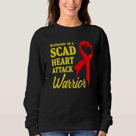 SCAD Heart Attack Survivor Life Future US Warrior Trui (Voorkant)