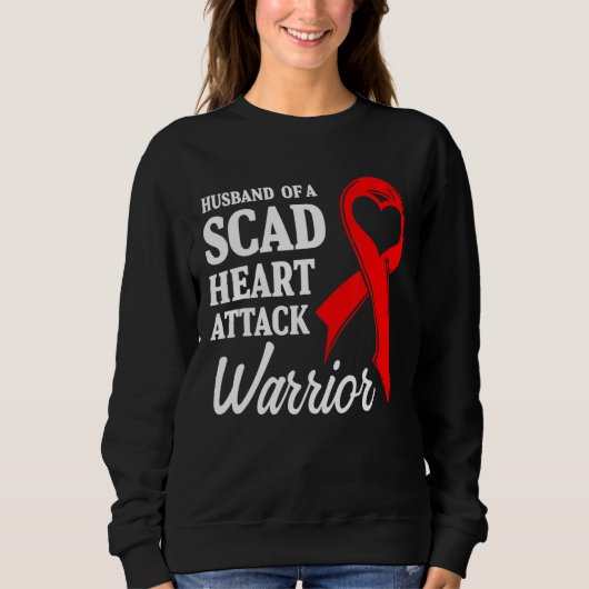 SCAD Heart Attack Survivor Life Future US Warrior Trui (Voorkant)