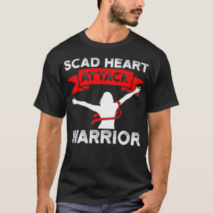 SCAD Heart Attack Survivor Pride Warrior Awareness T-shirt