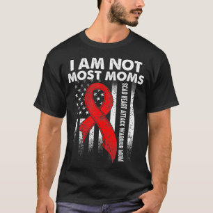 SCAD Heart Attack Survivor Therapy Warrior Awarene T-shirt