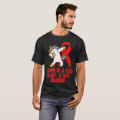 SCAD Heart Attack Survivor verhindert VS Warrior A T-shirt (Voorkant volledig)