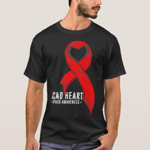 SCAD Heart Attack Survivor Winning Warrior Awarene T-shirt