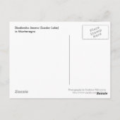 Scadar Lake in Montenegro Briefkaart (Achterkant)