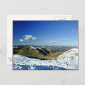 Scafell Pike, Engeland Briefkaart (Voorkant / Achterkant)