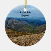 Scafell Pike, Engeland Keramisch Ornament (Voorkant)