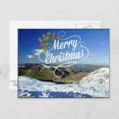 Scafell Pike, Engeland - kerstcadeautjes Briefkaart (Voorkant / Achterkant)