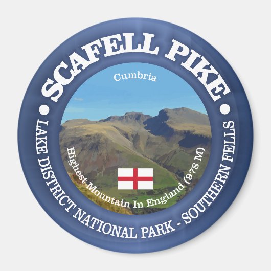 Scafell Pike Magneet (Voorkant)