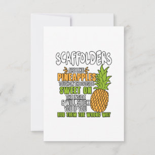 Scaffelers zijn als ananas. kaart