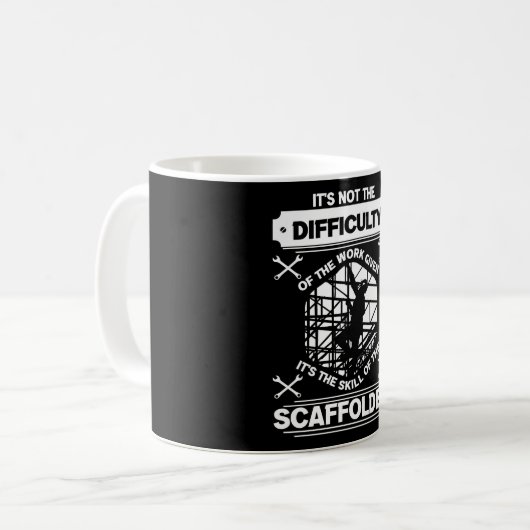 Scaffolder Builder Scaffolling Scaffold Koffiemok (Voorkant links)