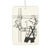 Scaffolder Cartoon Luchtverfrisser (Voorkant)