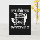 Scaffolder krijgt betaalde dingen die goden kunnen kaart (Gele Bloem)